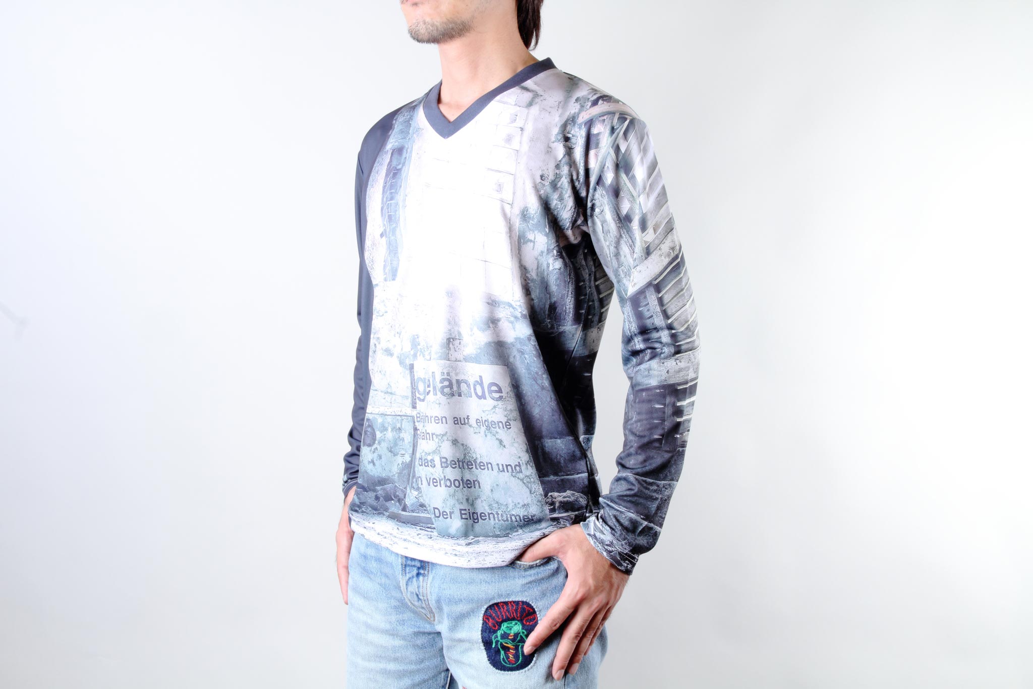 フルグラフィック Tシャツ （長袖） ポリエステルの 製作印刷 | 超