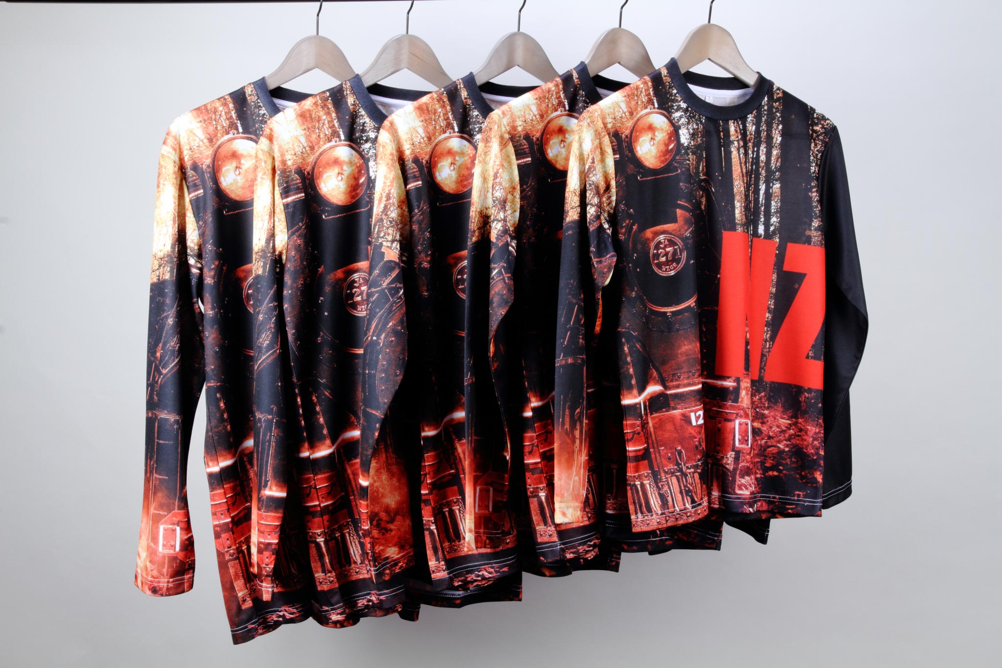 フルグラフィック Tシャツ （長袖） ポリエステルの 製作印刷 | 超